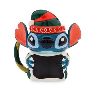 Stitch Holiday Mug with Lid
